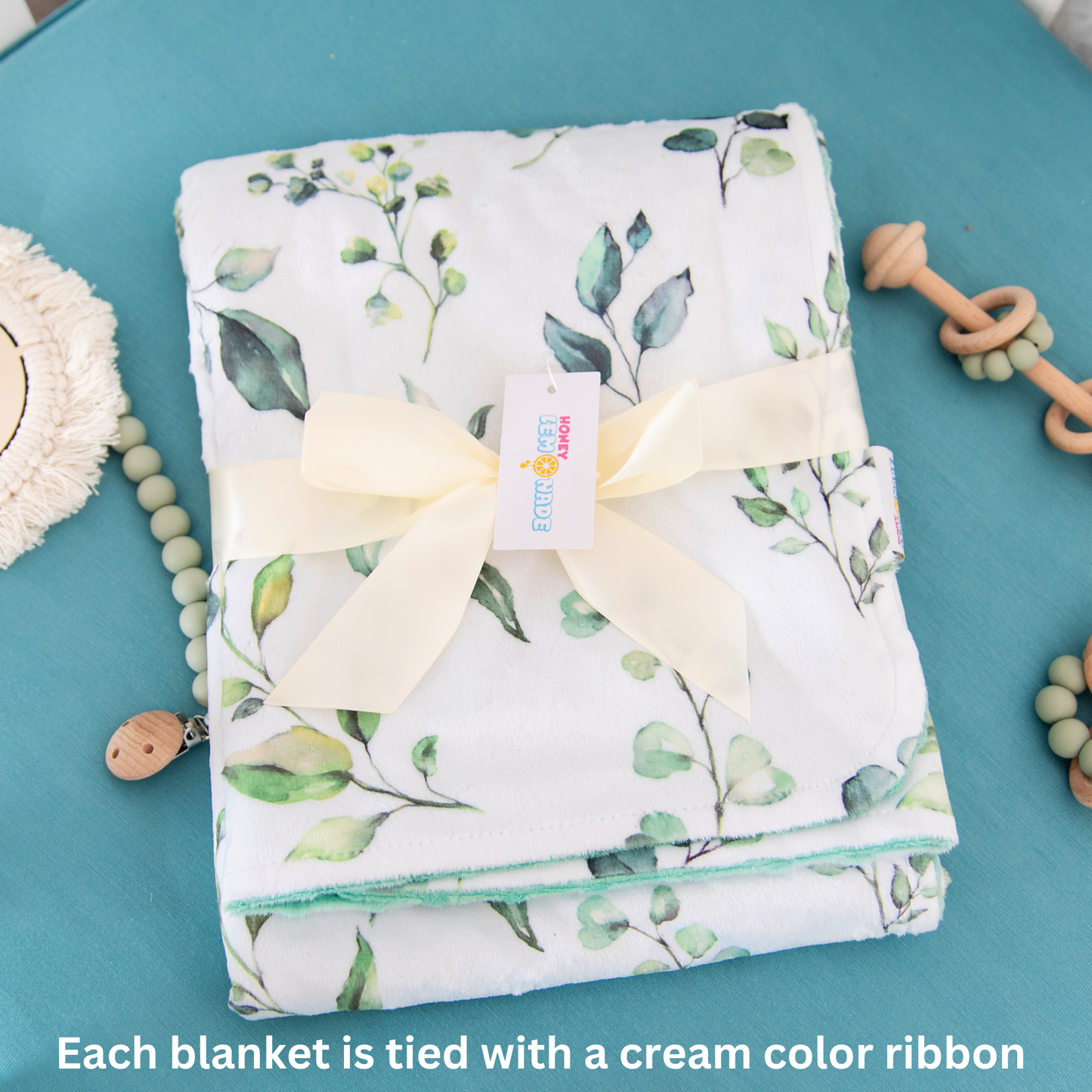 Farm Animals Baby & Toddler Minky Blanket