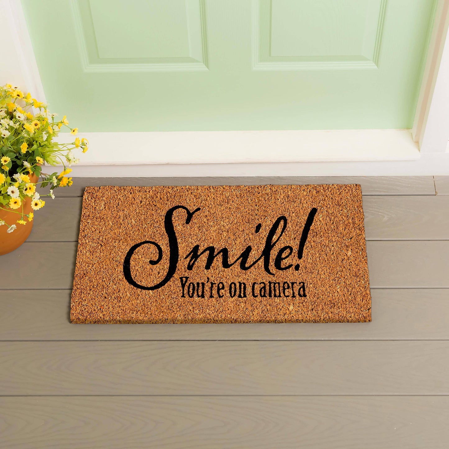 Smile Coir Mat