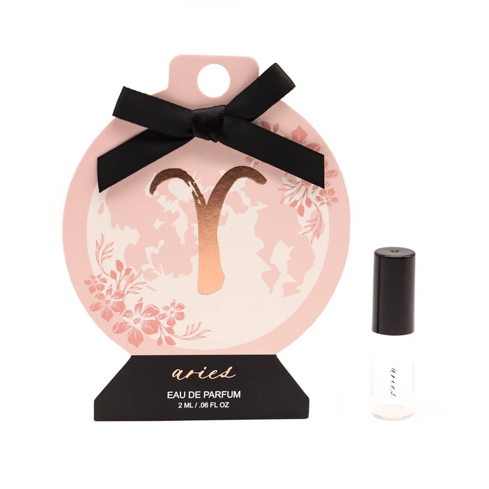 Zodica Perfumery - Zodiac Perfumette Card Pink