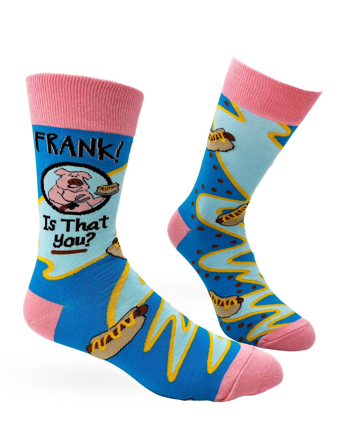 Frank Is That You? Men's Novelty Crew Socks