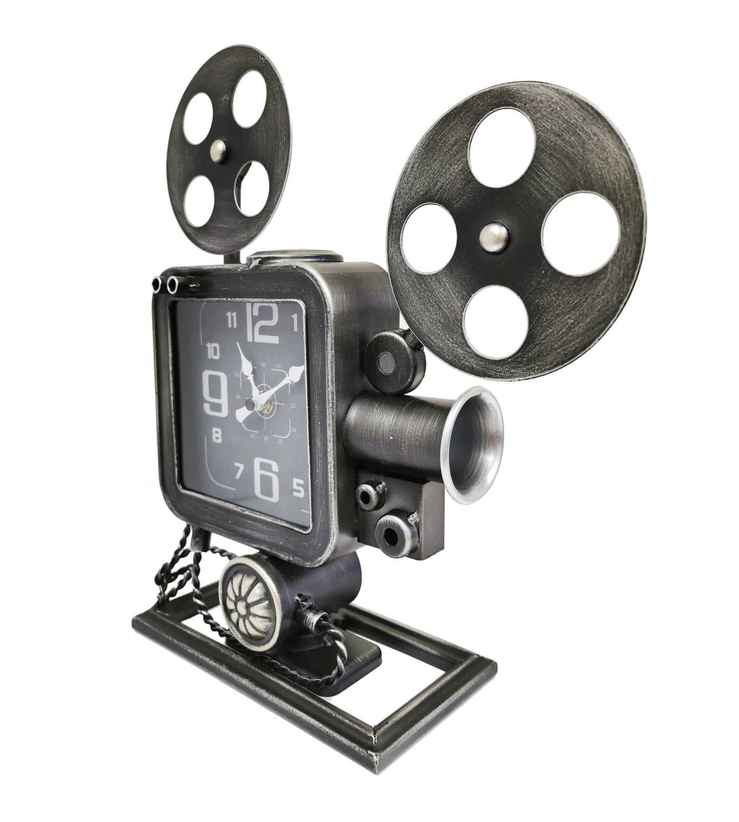 Vintage Film Projector Table Clock