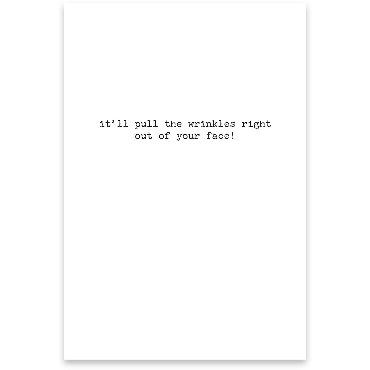 Go Braless Greeting Card