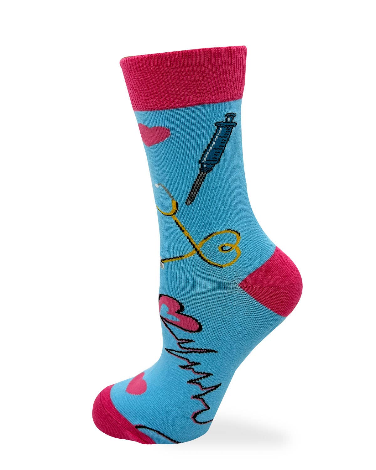 Do No Harm But Take No Shit Women's Crew Socks