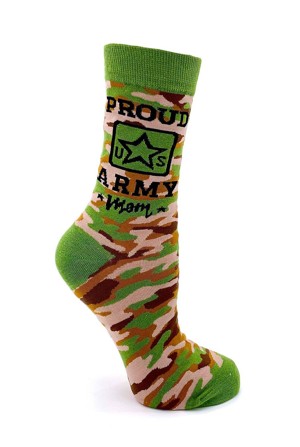 Proud US ARMY Mom Women's Crew Socks