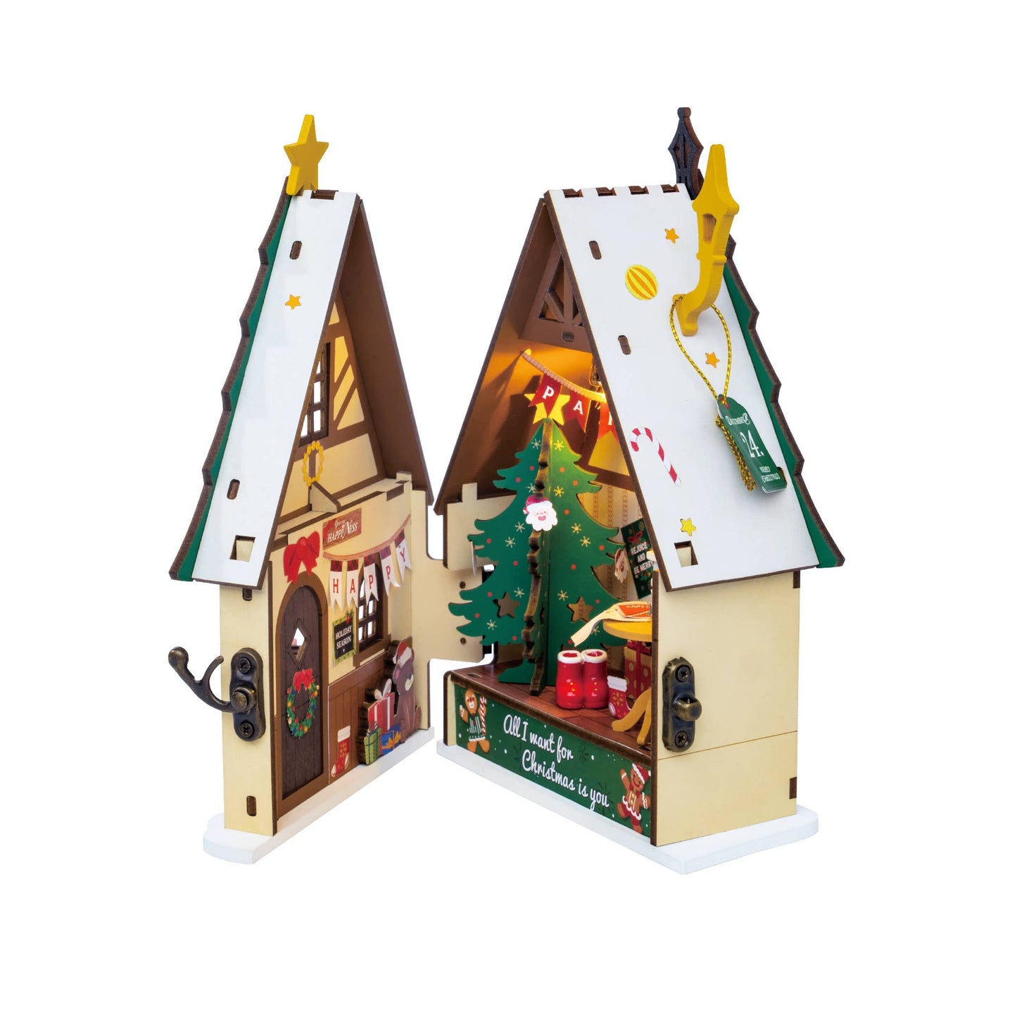 Twinkling Christmas House