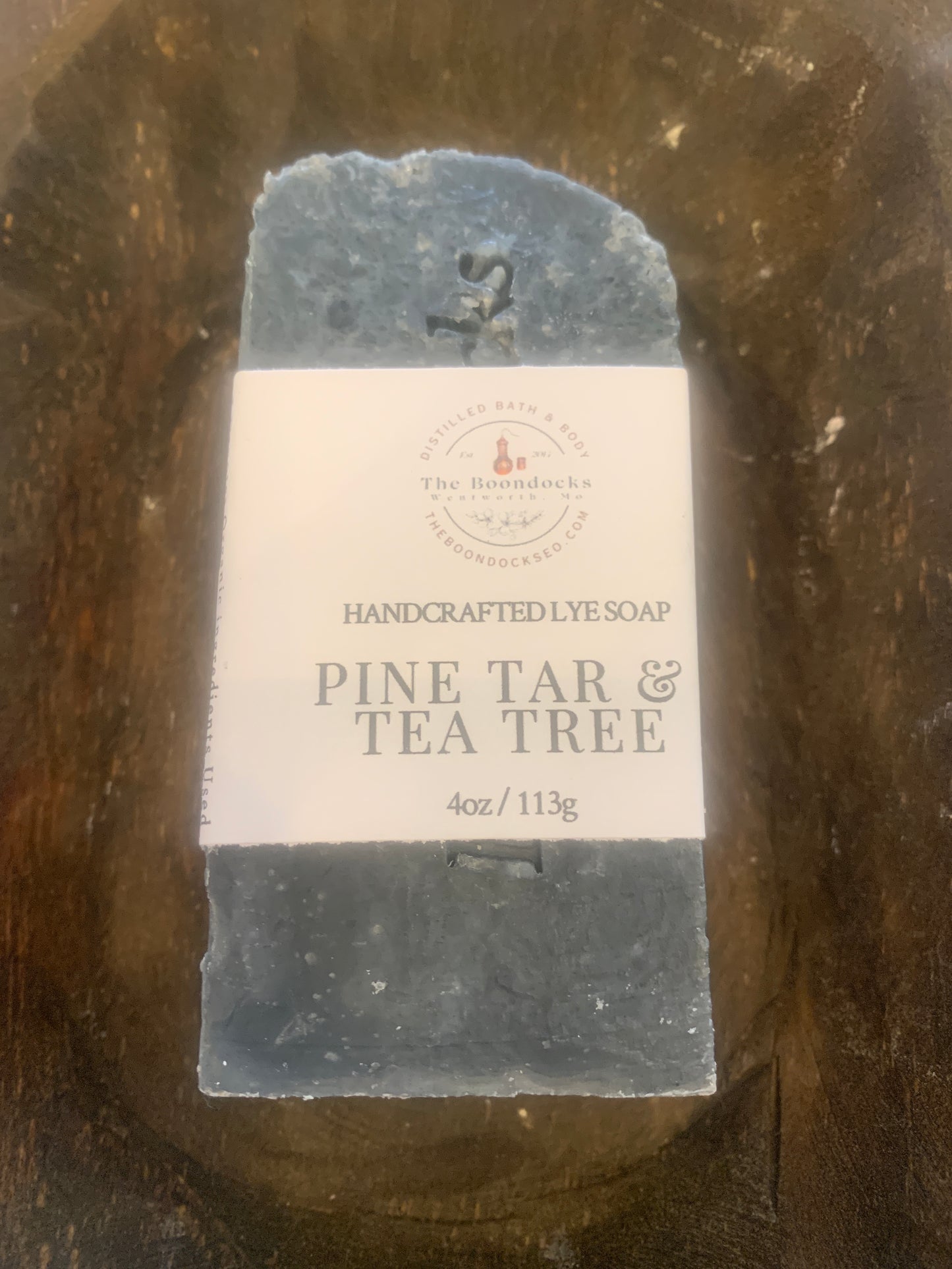 Pine Tar Tea Tree Tallow Soap
