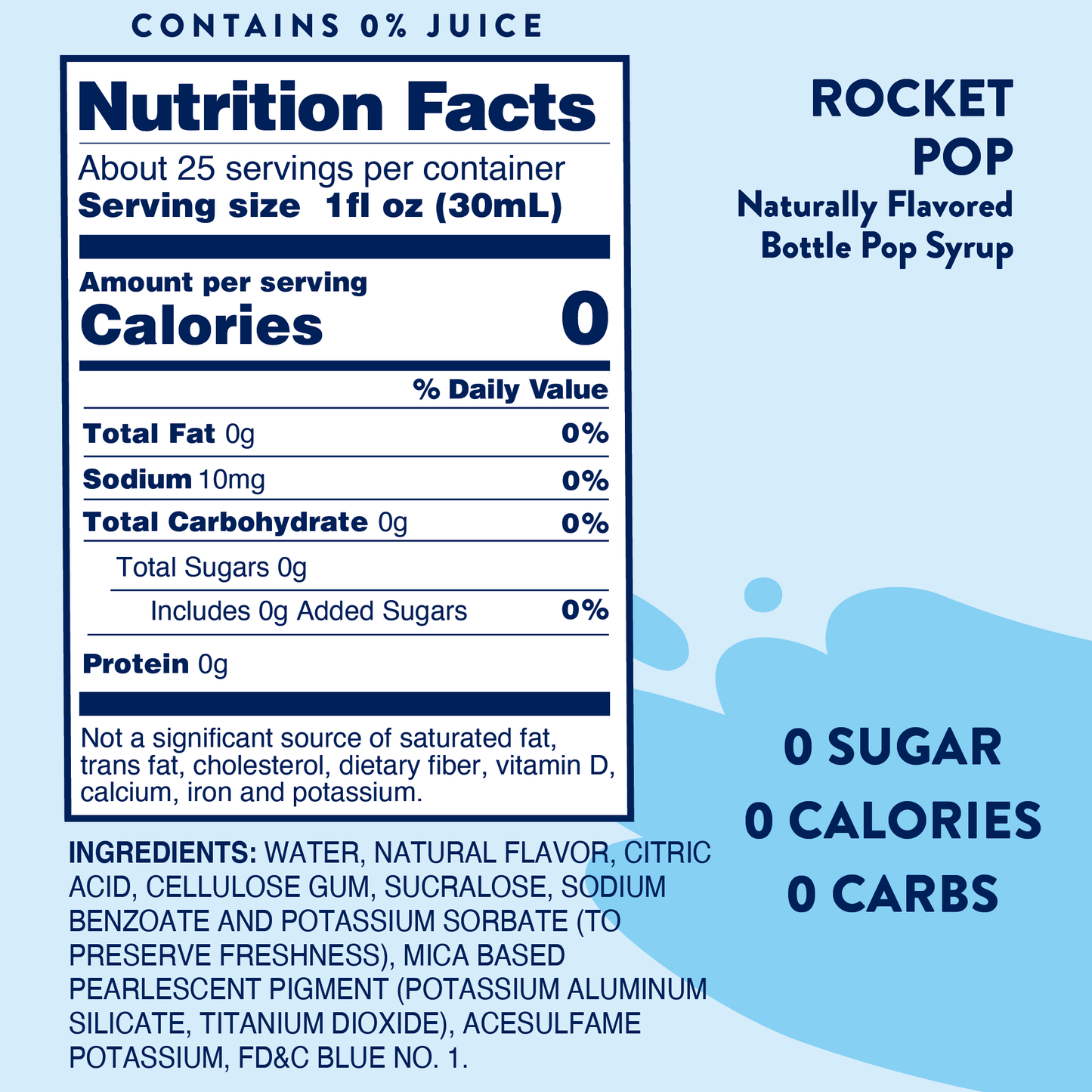 Rocket Pop Syrup - LTO