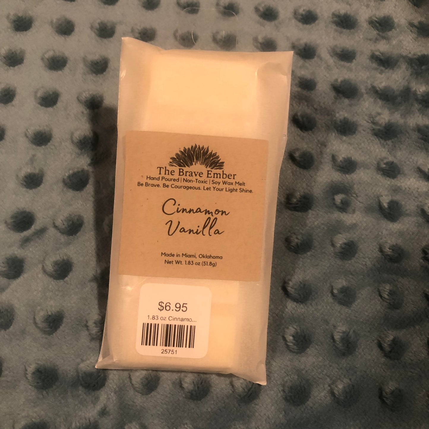 1.83 oz Cinnamon Vanilla Snap Bars