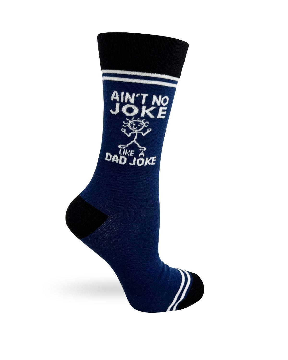 Ain't No Joke Like a Dad Joke - Hey Now Unisex Crew Socks