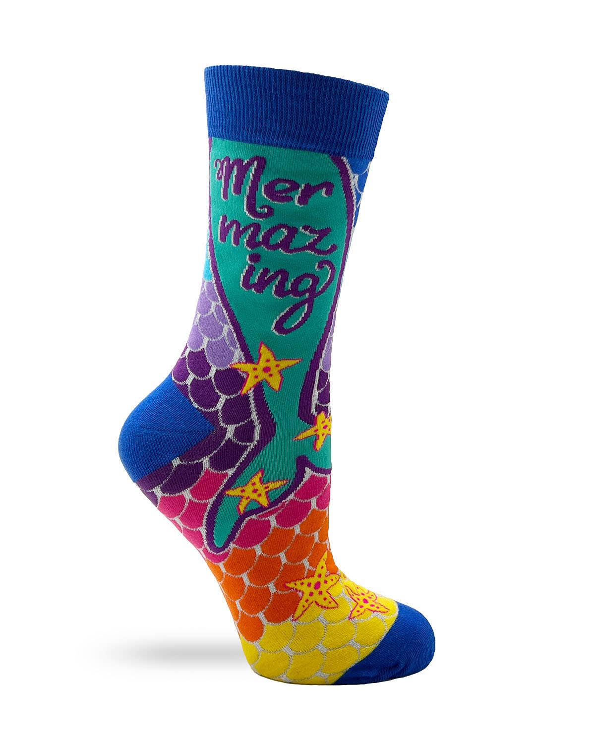 Mermazing Women's Novelty Crew Socks