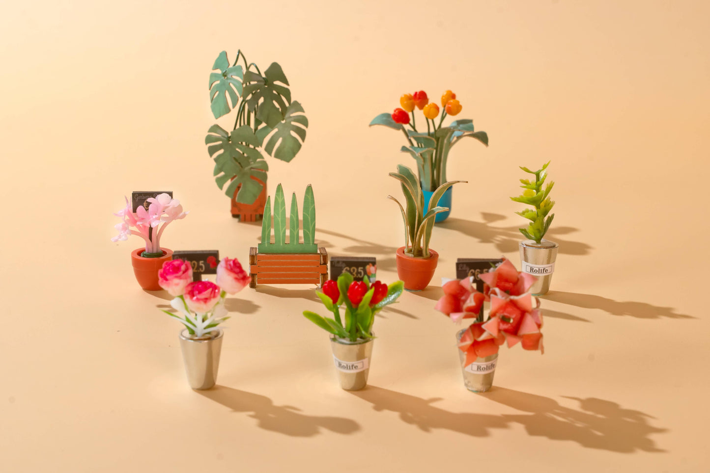 Floral Corner with Dust Cover