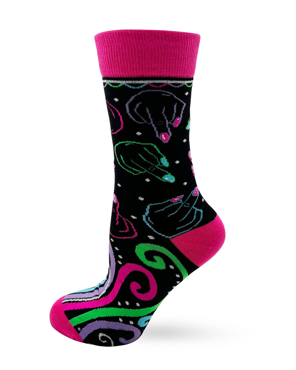 Flip Off Sassy Ladies' Crew Socks