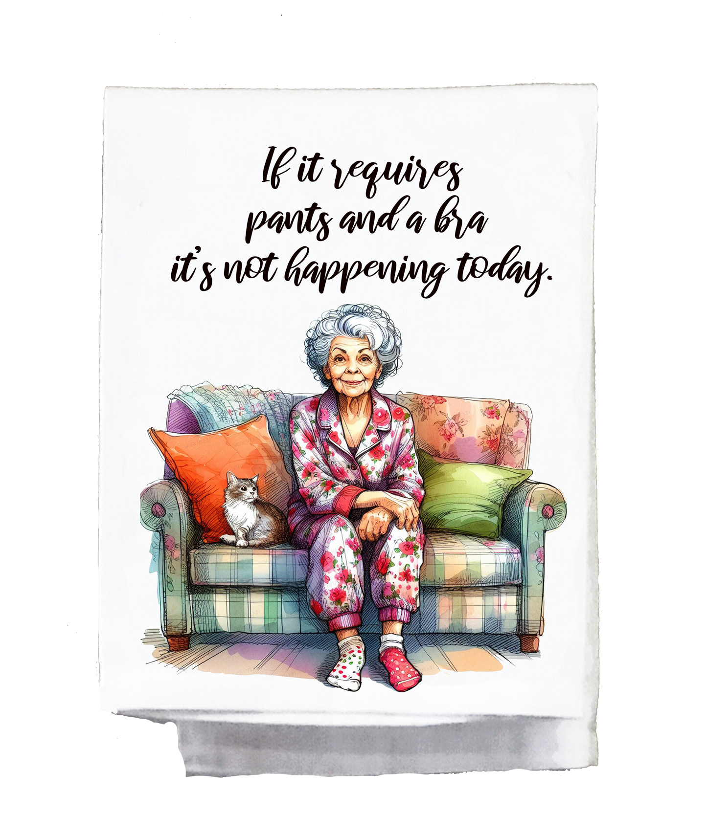 If it requires pants and a bra