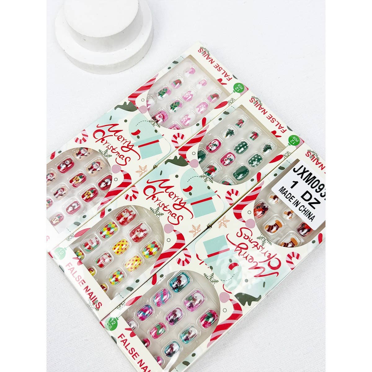 Christmas Theme Fancy Press On Nails