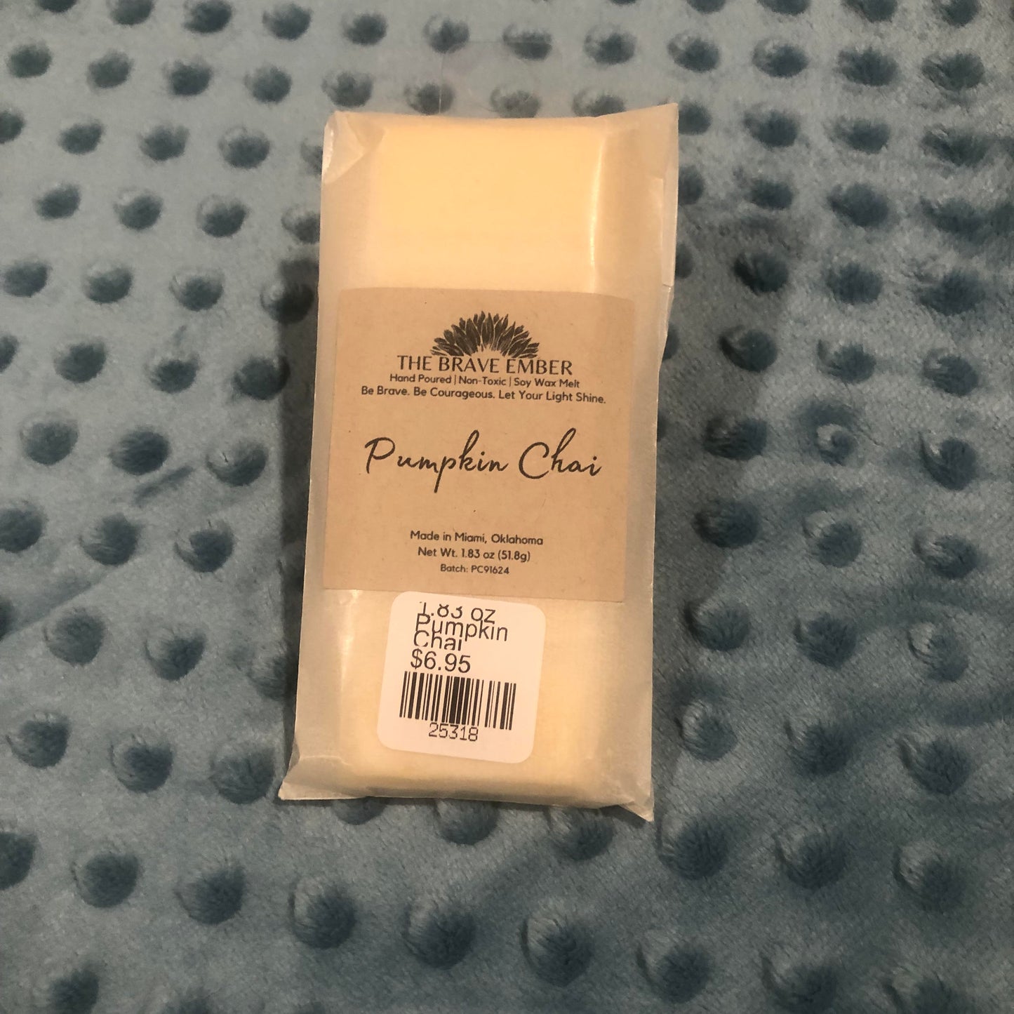 1.83 oz Pumpkin Chai Snap Bars