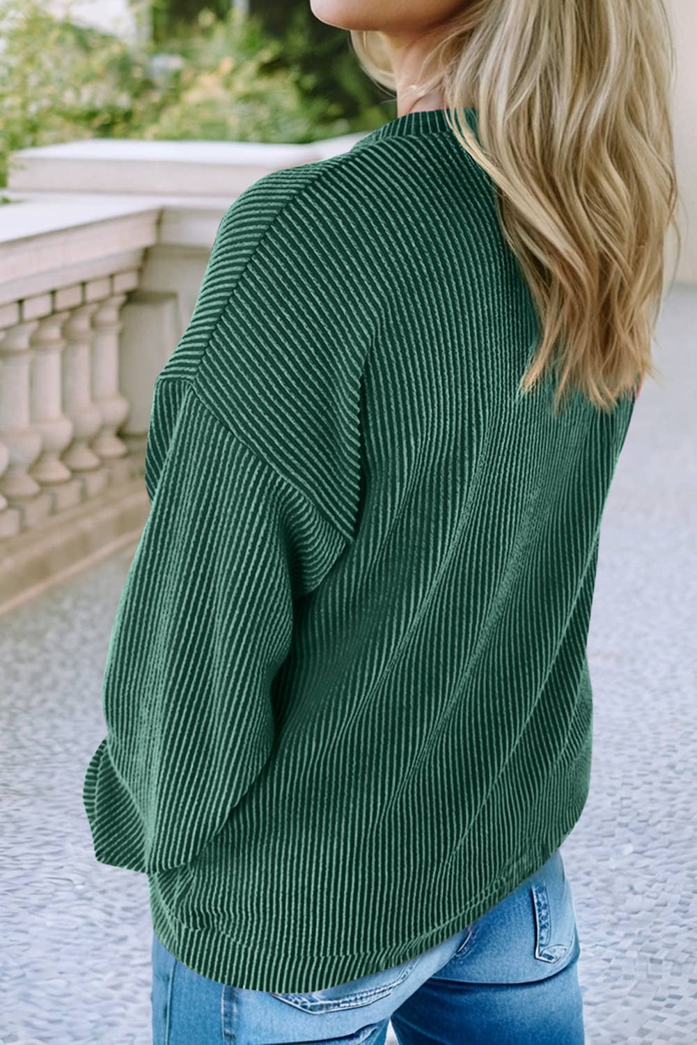 LDC Twisted Rib Outlined Merry Letter Graphic Top