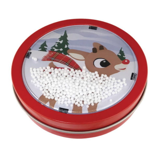 Rudolph Holiday Snow Globe 12ct Display