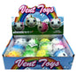 Vent Toys Uni Bear Squishy 12 CT Counter Display