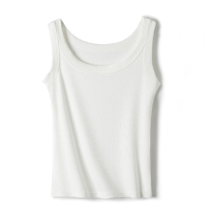 Daily Leisure Essential Basic rib tank top