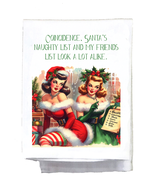 Coincidence Santa's naughty list and my friend list 2