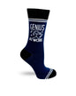 Genius At Work - Hey Now Unisex Crew Socks