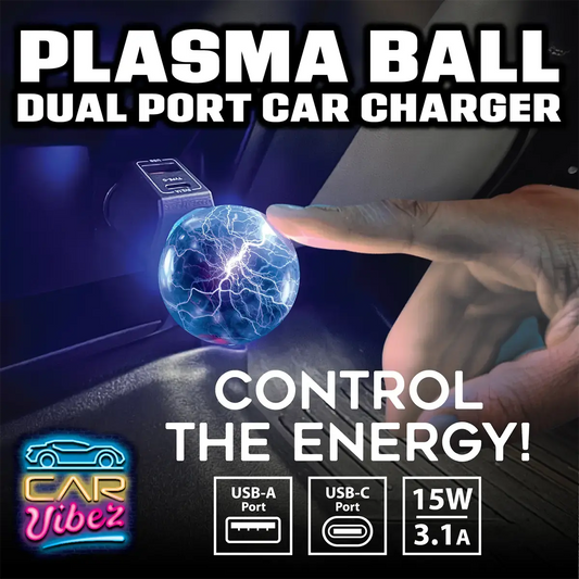 Gadget Gear Plasma Dual USB-C & USB-A Car Charger