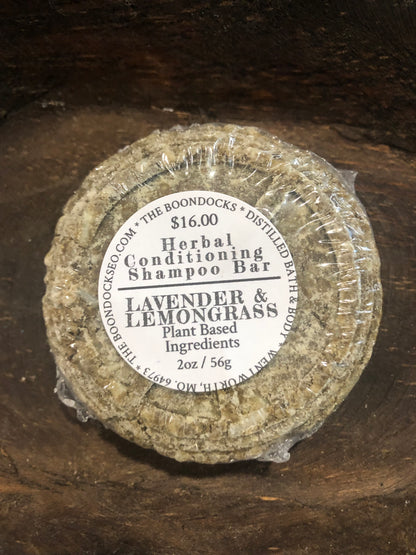 Lavender & Lemongrass Conditioning Shampoo Bar