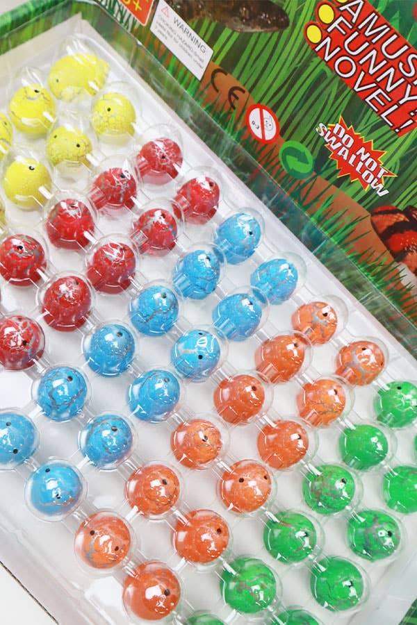 60-Pcs Growing Animal Egg Toy