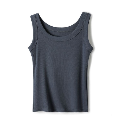 Daily Leisure Essential Basic rib tank top