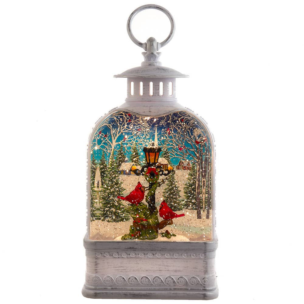 10"B/O CARDINL LAMPPOST WTR LANTERN