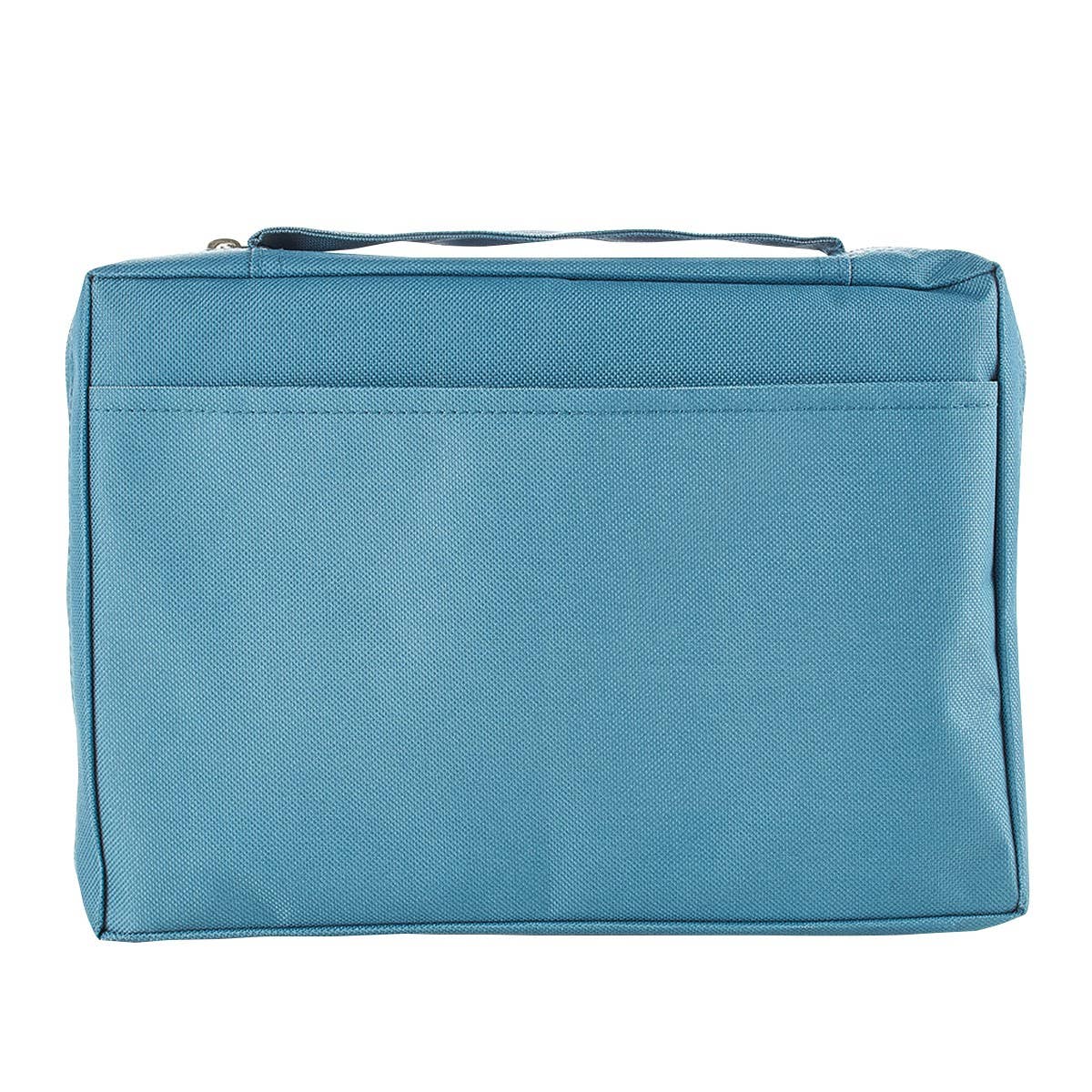 Bible Cover Value Blue/Beach Printed Footprints