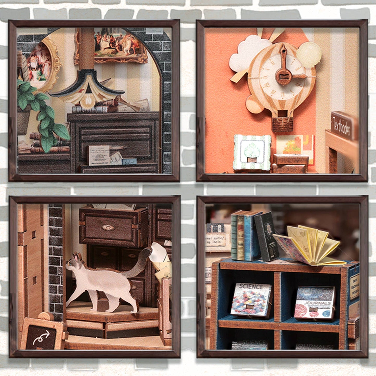 The Scholar's Bookstore DIY Book Nook Kit