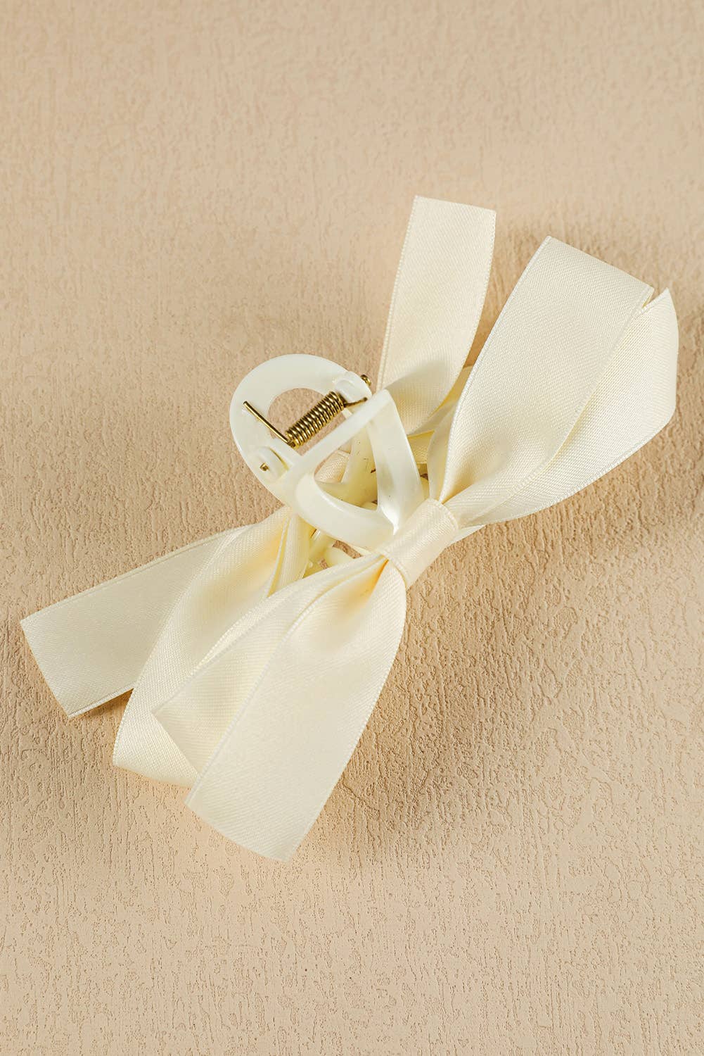 1 the Woman - Bow Decor Large Hair Claw Clip