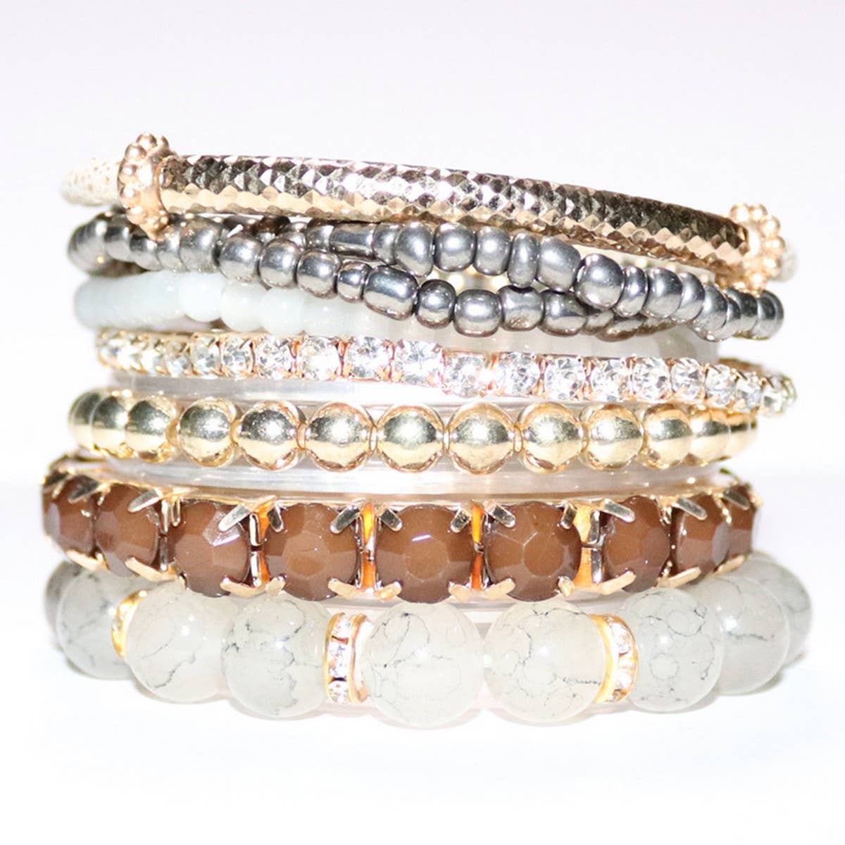 BOHEMIAN CREATIVE GLASS BEAD BRACELET