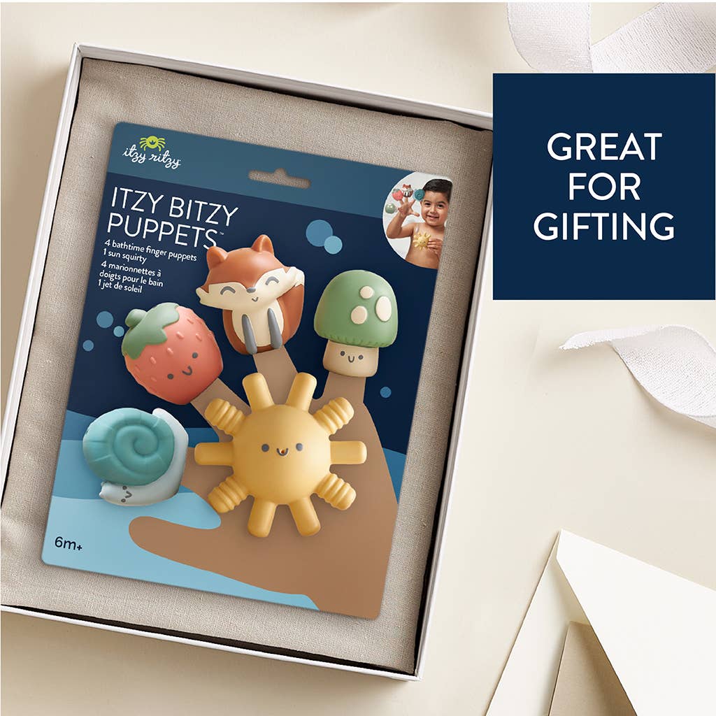 Itzy Bitzy Puppets™ - Bath + Storytelling Toys