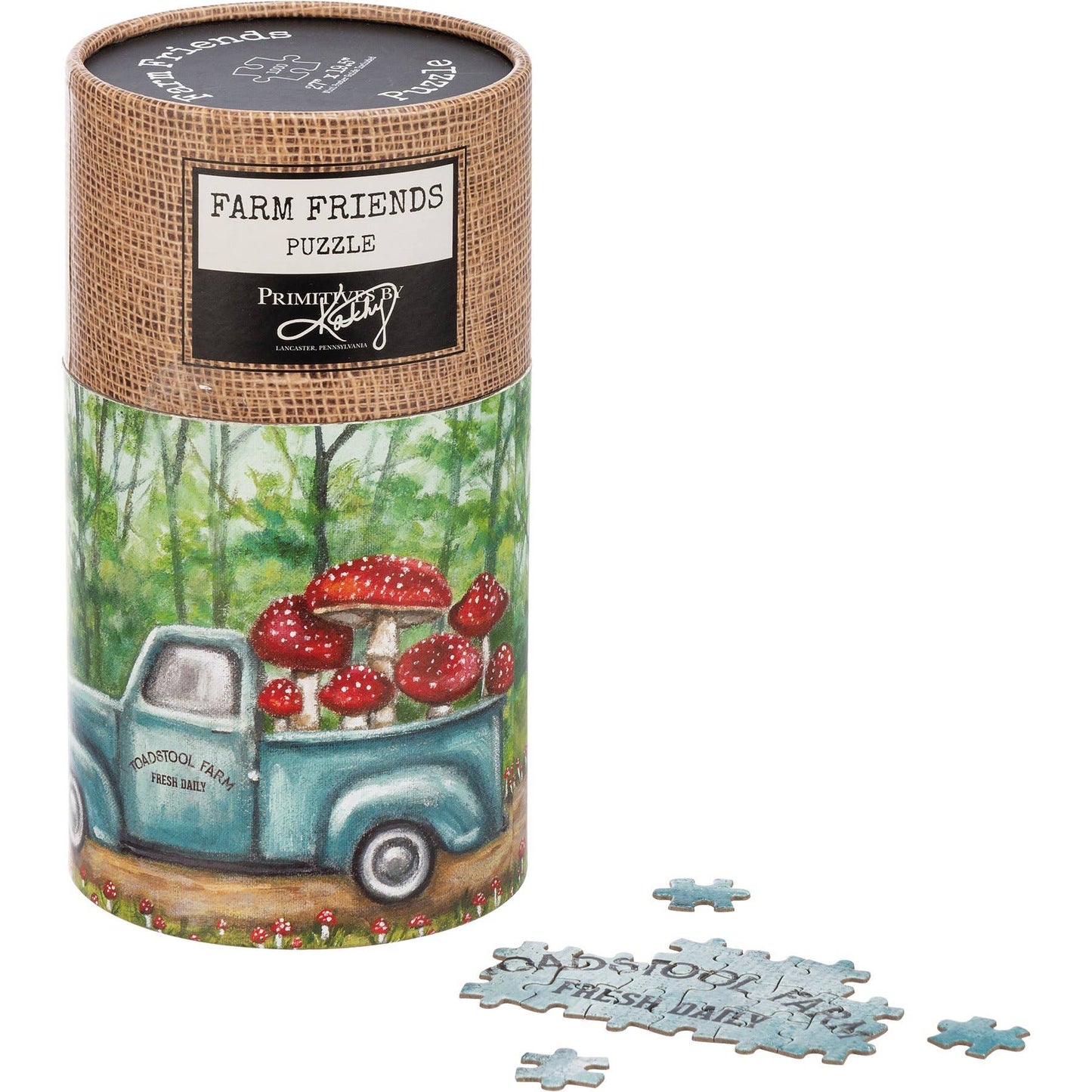 Mushrooms Toadstool Farm Puzzle