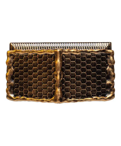 10" Battery Operated LED Santa W/Tree Water Lantern