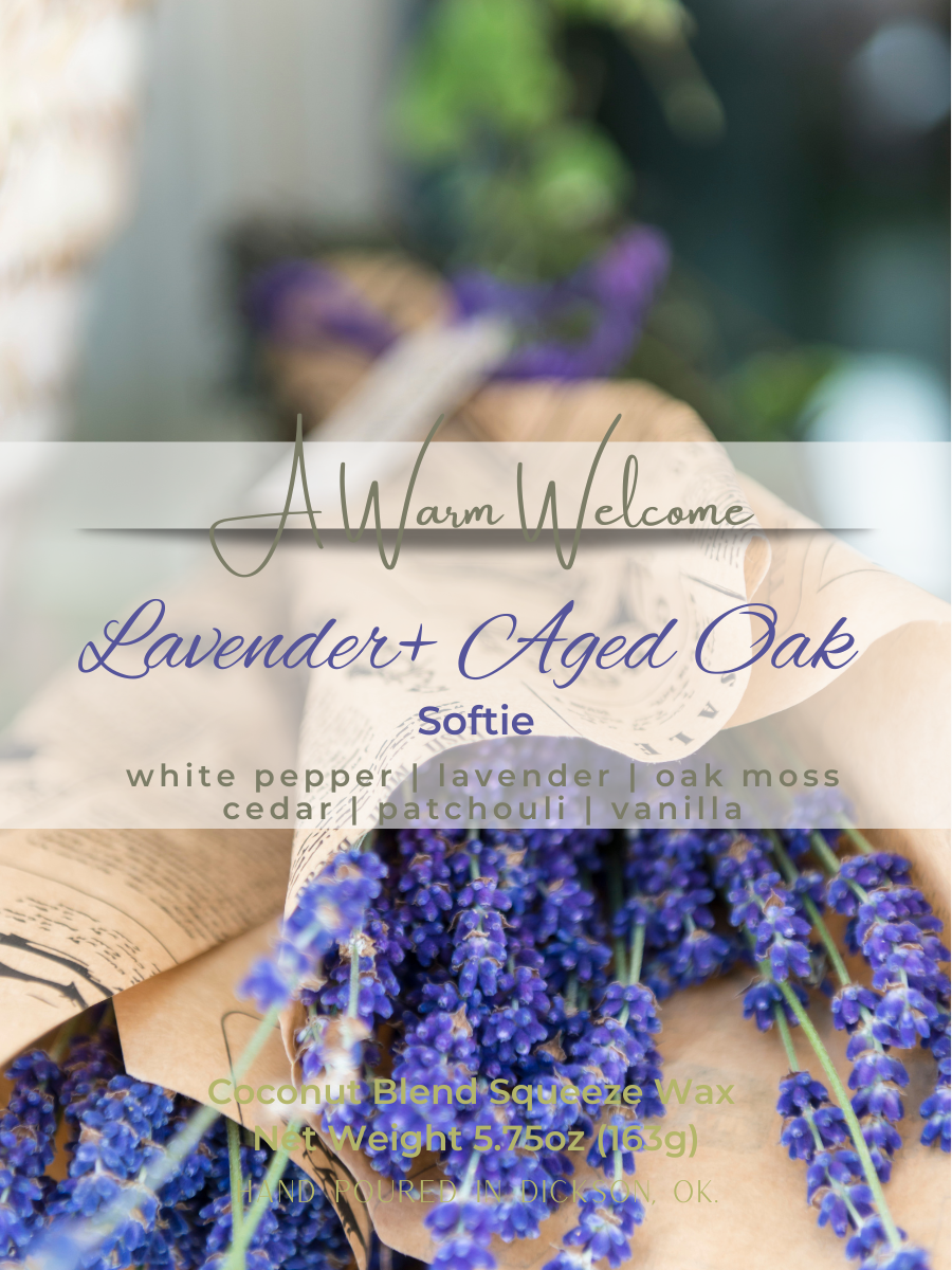 Lavender + Aged Oak Mother's Day Softie | Squeeze Wax Melt