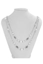 Long Layered Pendant Necklace
