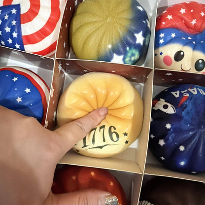 4th of July Squishy Toy Set Patriotic Stress Ball Pack