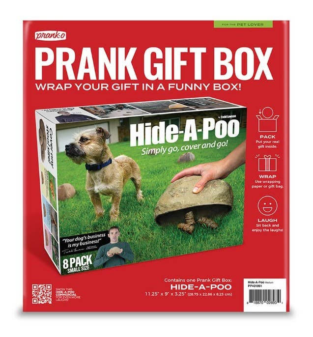 Prank Gift Box - Hide-A-Poo 1ct Box