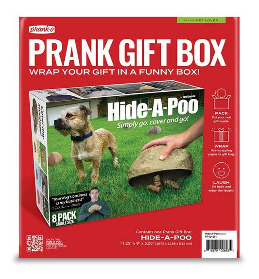 Prank Gift Box - Hide-A-Poo 1ct Box