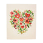 Bouquet of Hearts  Swedish Dishcloth - Valentines Day