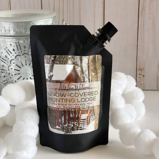 Snow-Covered Hunting Lodge Softie | Super-Scented Wax