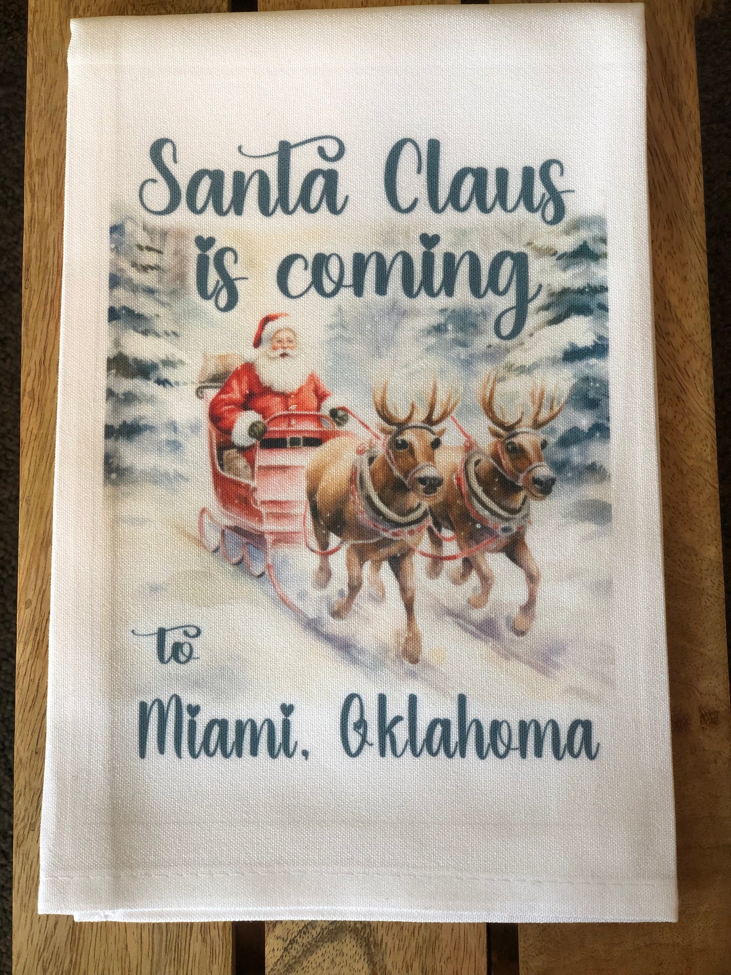 Santa Claus is coming to Miami Ok