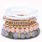 BOHEMIAN CREATIVE GLASS BEAD BRACELET