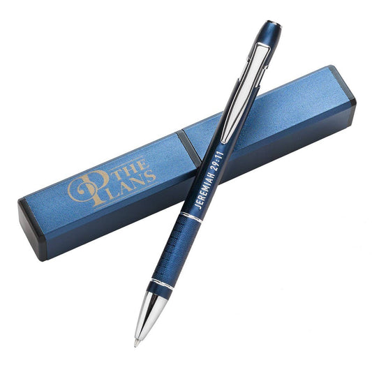 The Plans Jer. 29:11 Pen in Case Blue