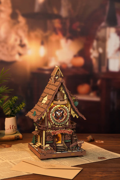 Cukoo Clock DIY Wooden Puzzle