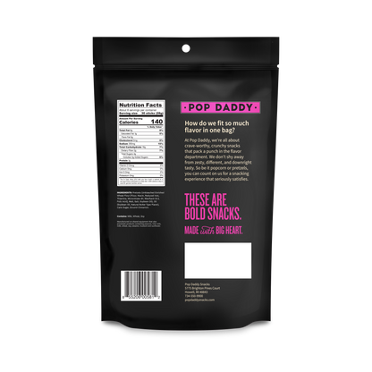 Pop Daddy – Cinnamon Sugar Seasoned Pretzels 7.5oz