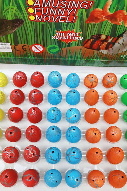 60-Pcs Growing Animal Egg Toy